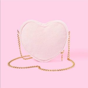 Stoney Clover Lane x Target Terry Cloth heart crossbody bag.Brand new with tags
